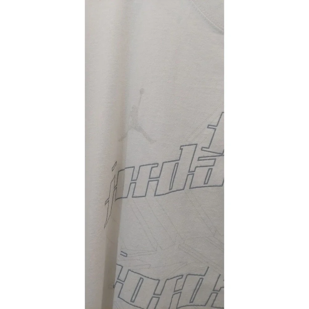 Air Jordan Graphic Tee Shirt Top White Men's Size XXL Y2K Vintage Michael